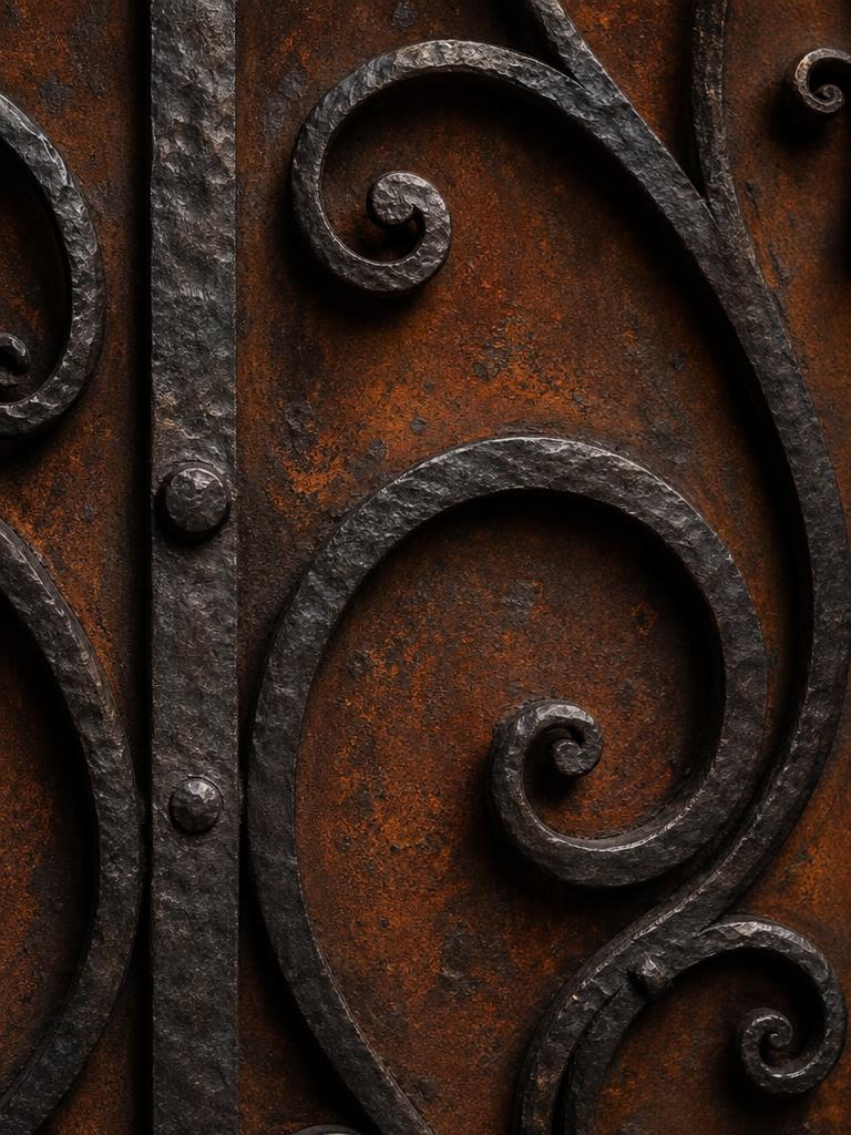 Ferro battuto e acciaio Corten