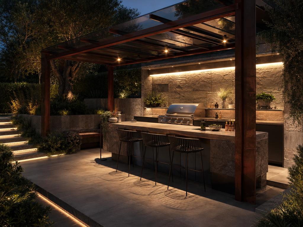 Barbecue con pergola Bologna