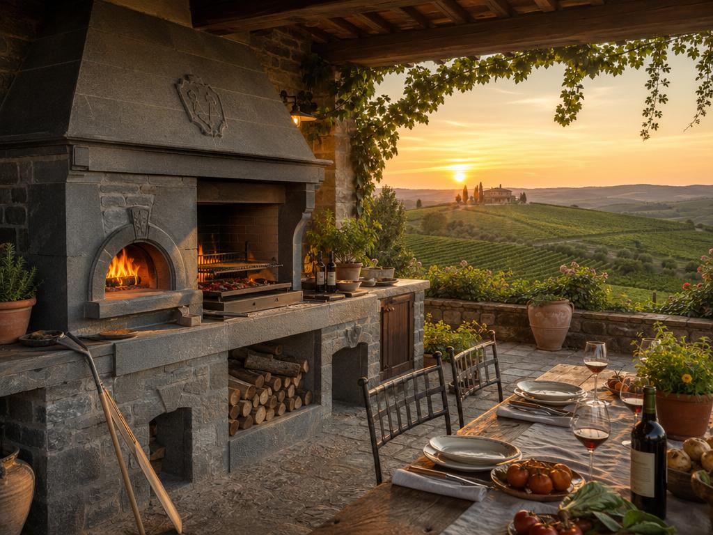 Cucina outdoor Toscana